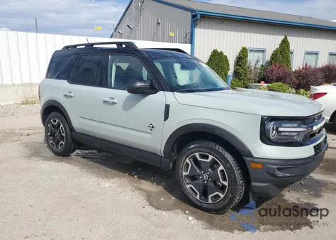 2022 Ford Bronco Sport Outer Banks из США, поврежденный, VIN 3FMCR9C66NRD16884